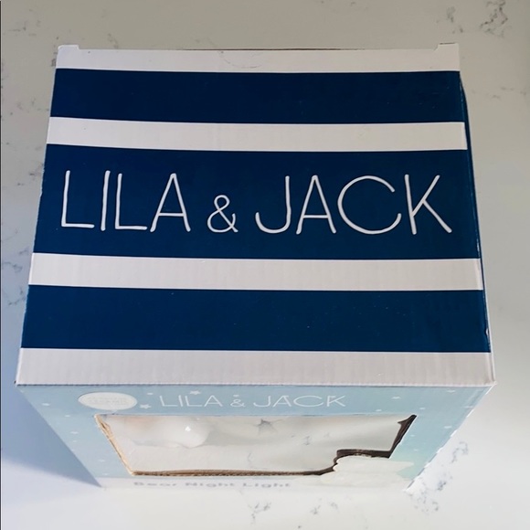 Lila & Jack White Ceramic Bear Cordless Lamp - Picture 15 of 15